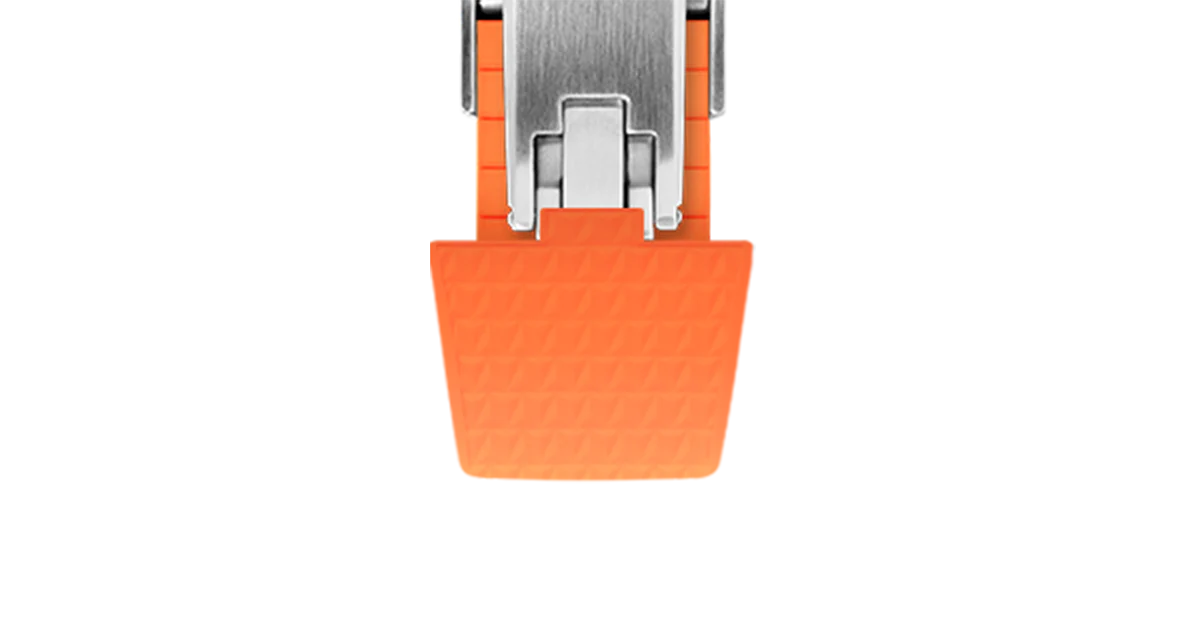 Orange CTS Rubber Strap for Vacheron Constantin Overseas - Image 11