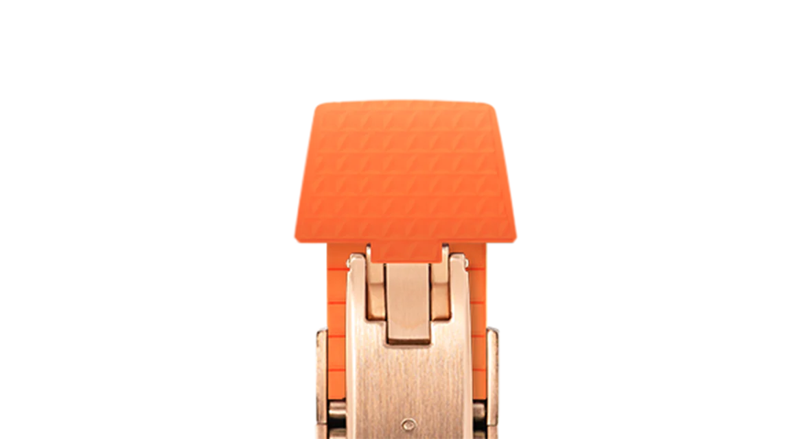 Orange CTS Rubber Strap for Vacheron Constantin Overseas - Image 12