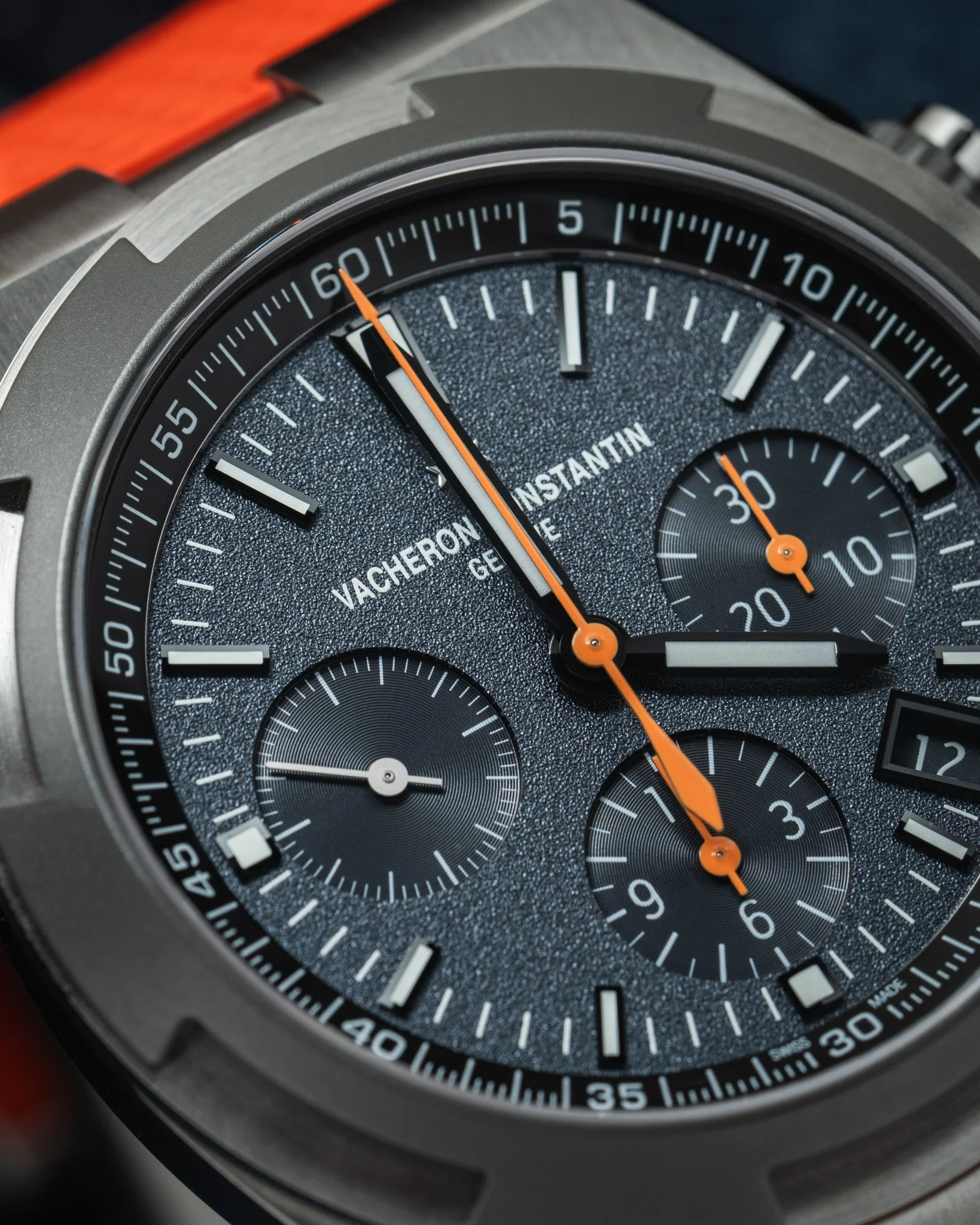 Orange CTS Rubber Strap for Vacheron Constantin Overseas - Image 8
