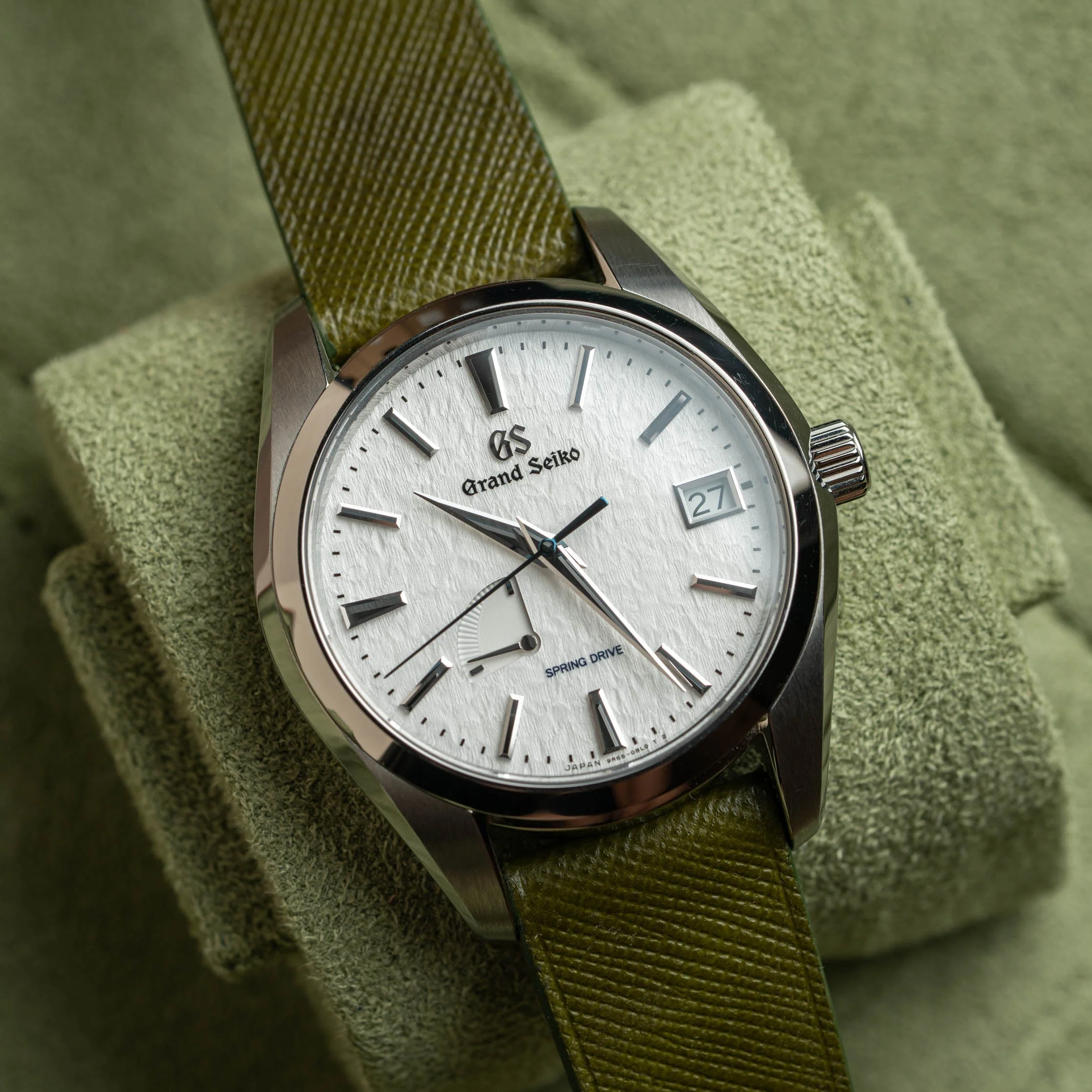 Overstock: Army Green Saffiano Stitchless Strap - Image 3