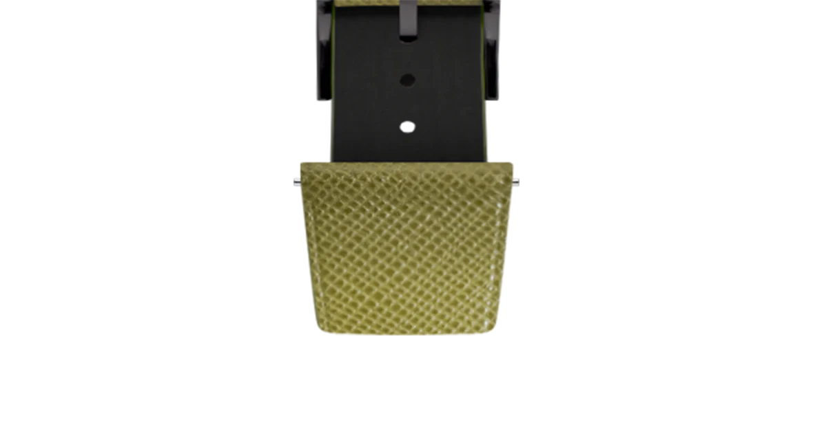 Overstock: Army Green Saffiano Stitchless Strap - Image 4