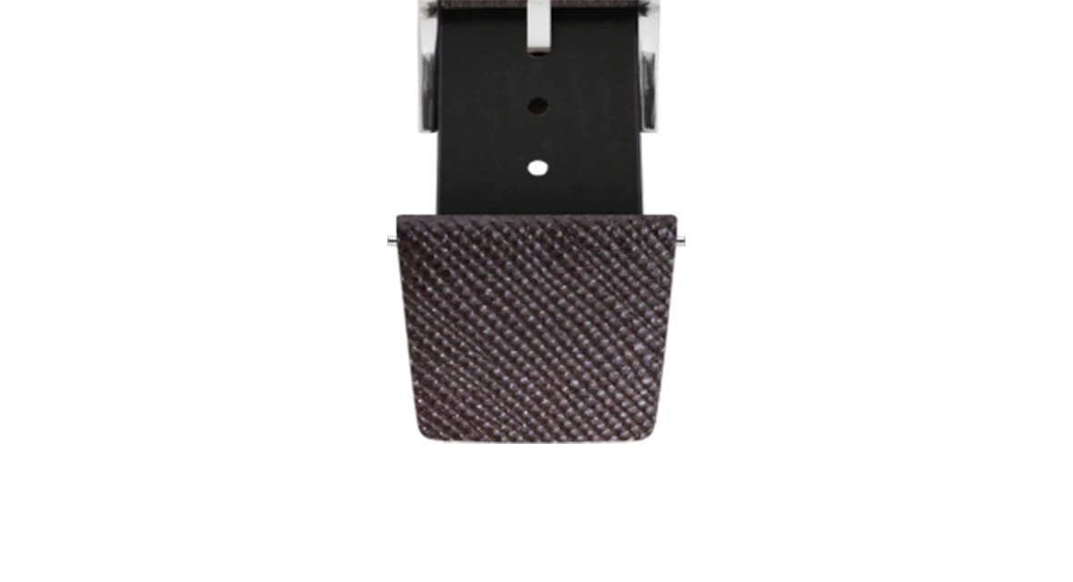 Overstock: Dark Brown Saffiano Stitchless Strap - Image 12
