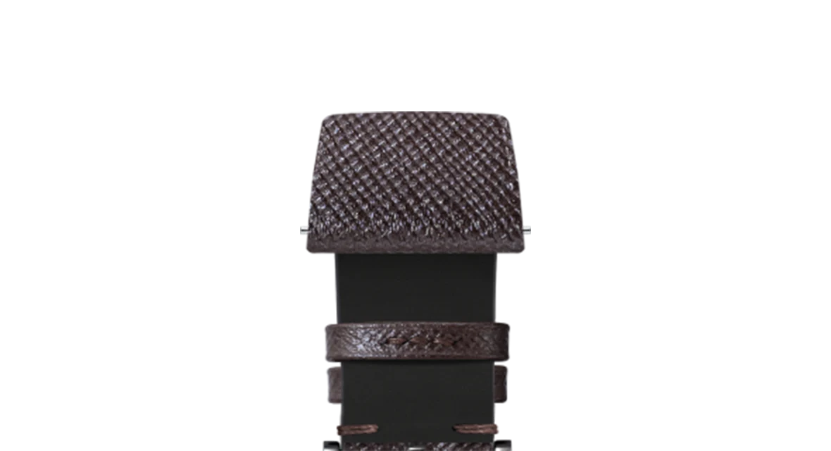 Overstock: Dark Brown Saffiano Stitchless Strap - Image 7