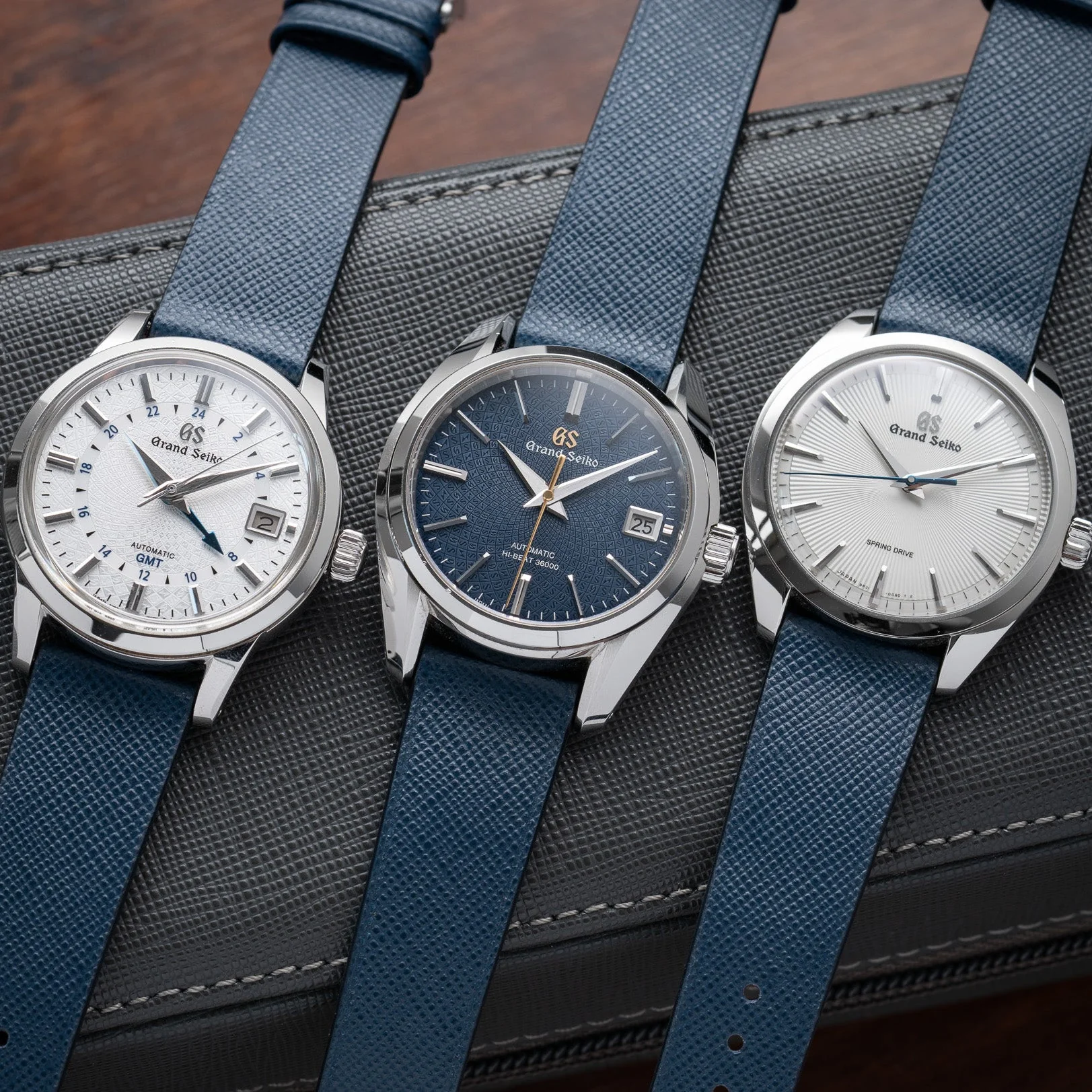 Overstock: Navy Saffiano Stitchless Strap - Image 3