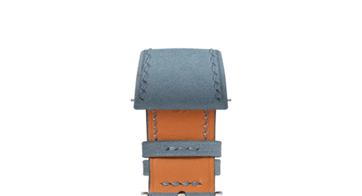 Overstock: Pastel Blue Nubuck Slim Strap - Image 11