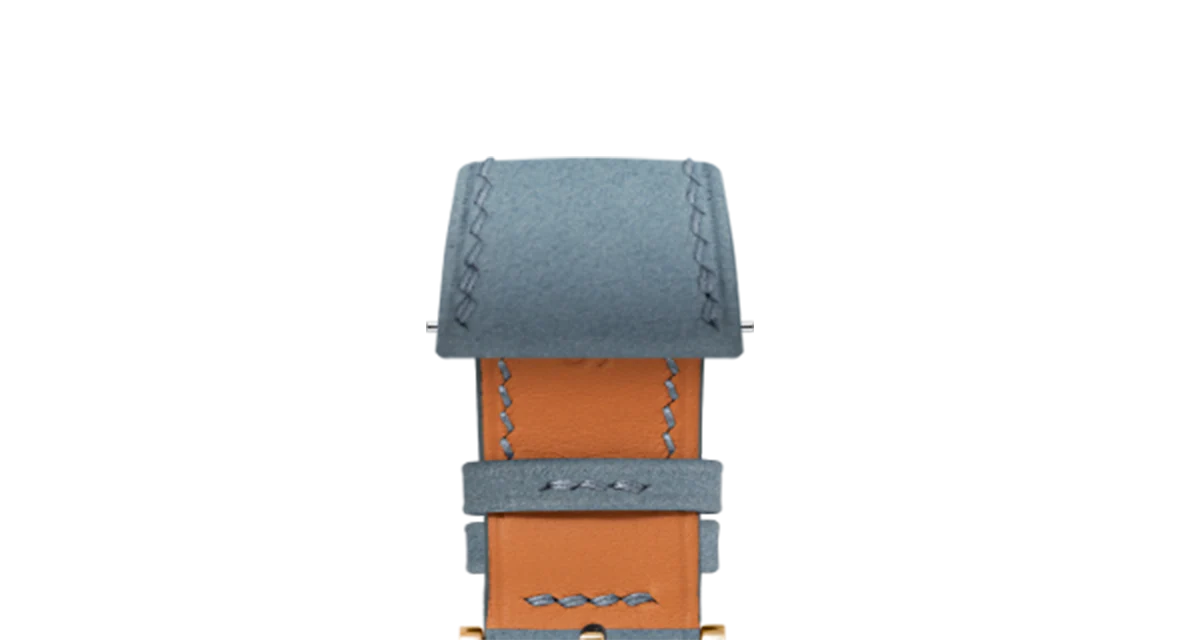 Pastel Blue Nubuck Slim Strap - Image 9
