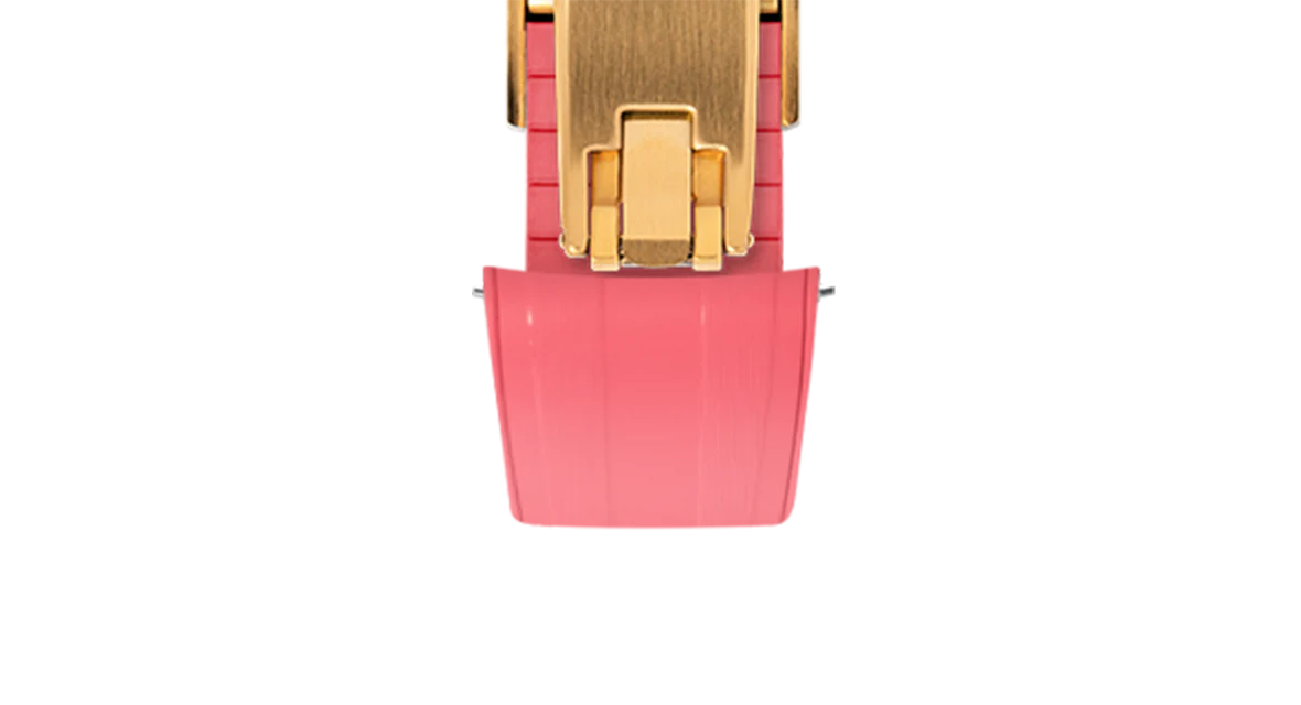 Pink CTS Rubber Strap for Rolex Submariner 41mm - Image 11