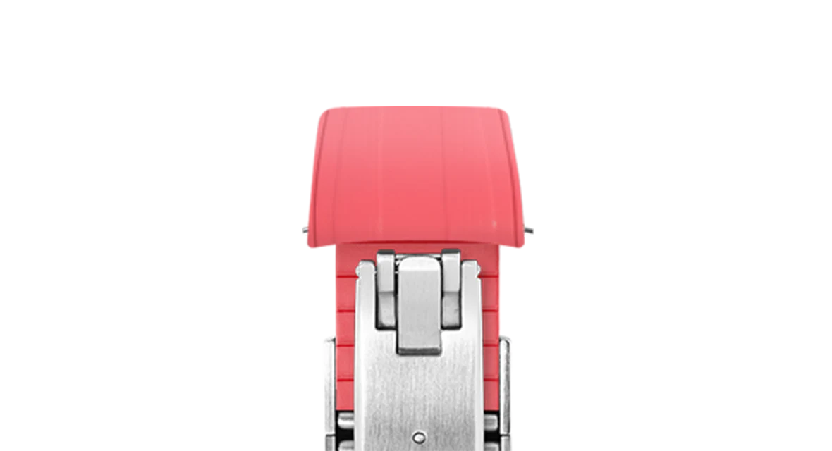 Pink CTS Rubber Strap for Rolex Submariner 41mm - Image 6