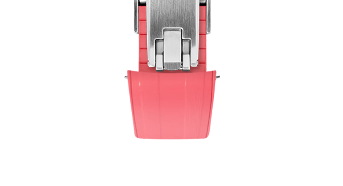 Pink CTS Rubber Strap for Rolex Submariner 41mm - Image 7