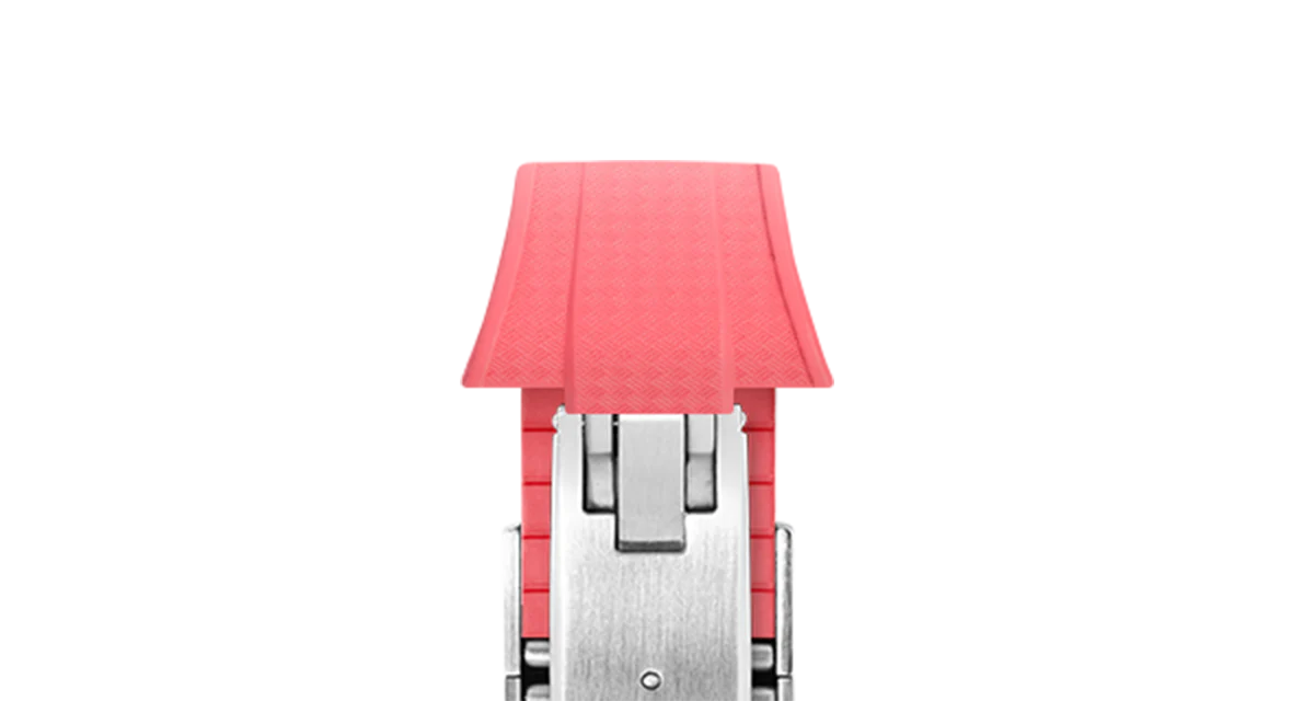 Pink CTS Rubber Strap for Tissot PRX - Image 7