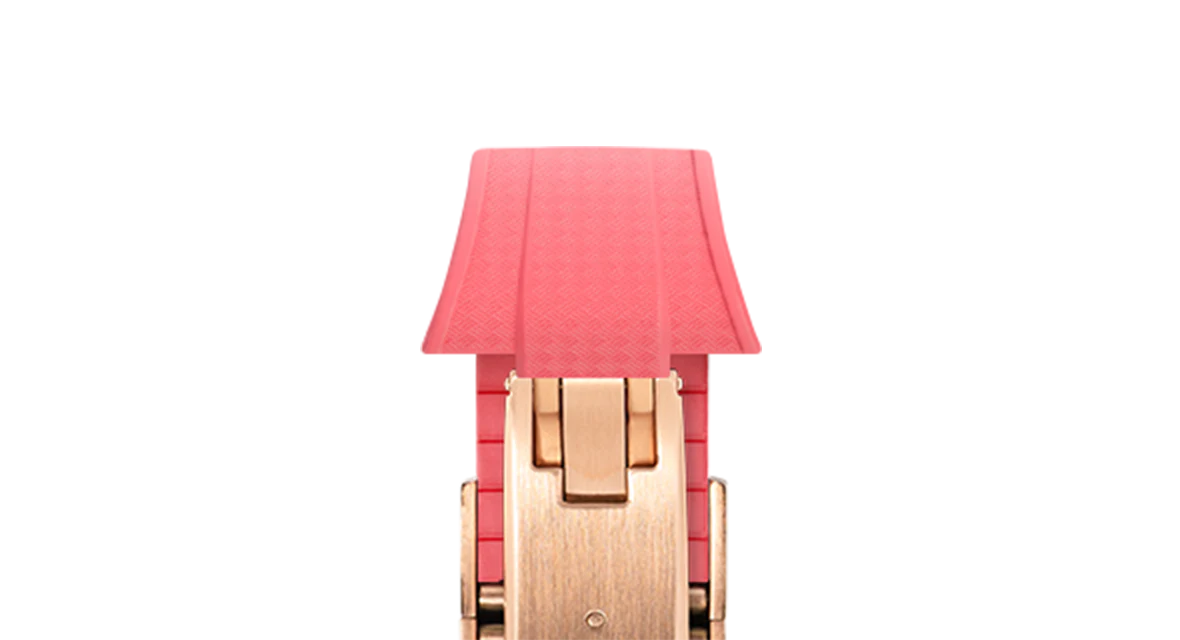 Pink CTS Rubber Strap for Tissot PRX - Image 9