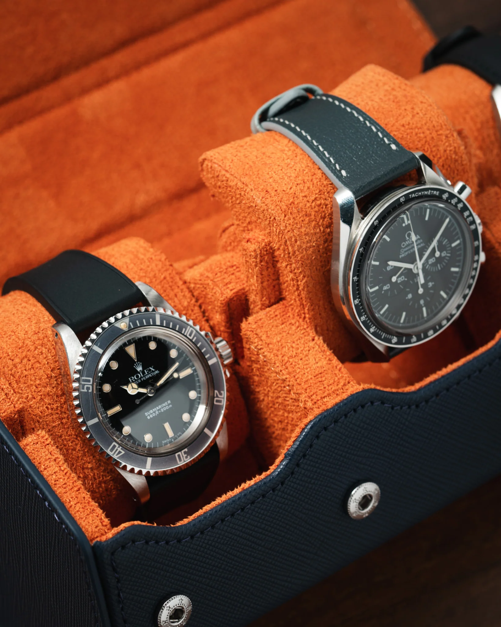 Prism Trio - Navy/Orange - Image 3