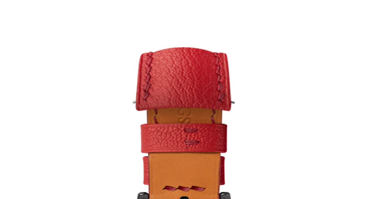Red Chevre Strap for MB&F MAD1 - Image 12