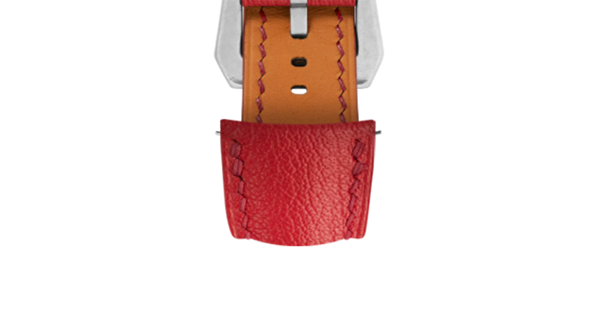 Red Chevre Strap for MB&F MAD1 - Image 7