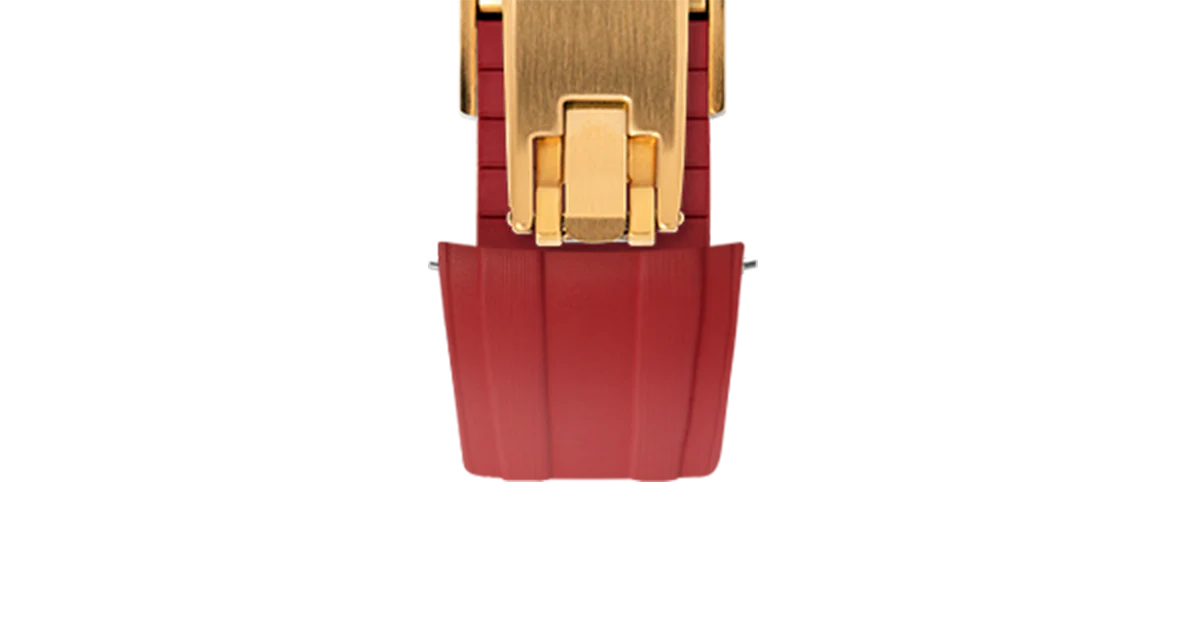 Overstock: Red CTS Rubber Strap for Omega Speedmaster - Image 11