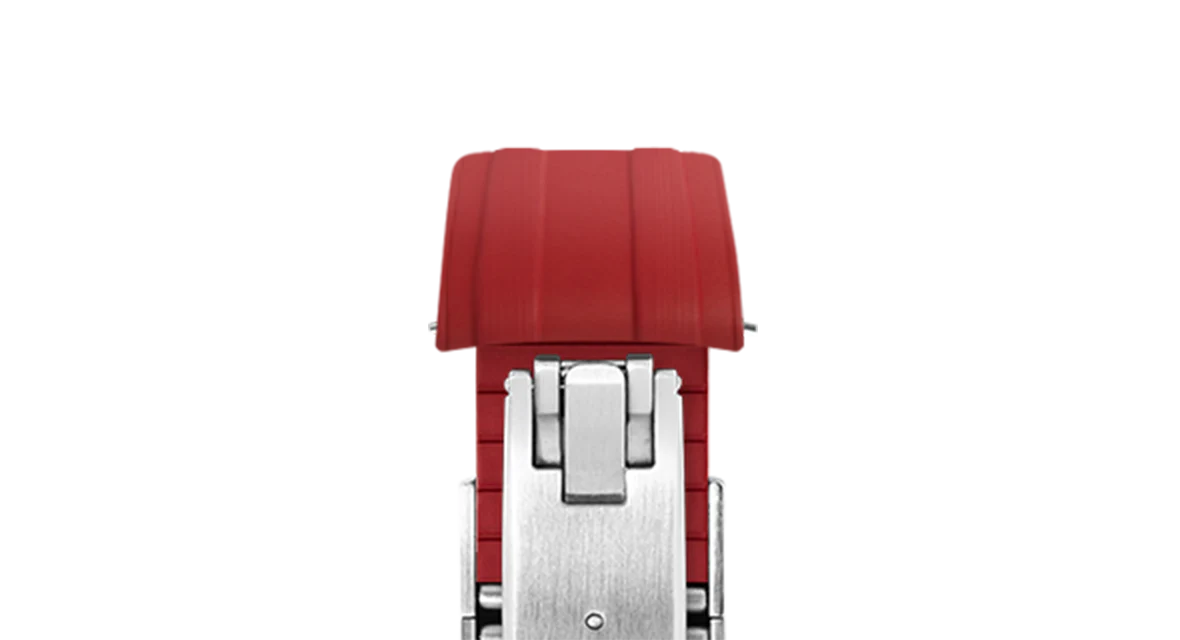 Overstock: Red CTS Rubber Strap for Omega Speedmaster - Image 6