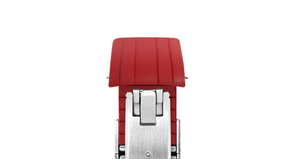 Red CTS Rubber Strap for Tudor BB58 - Image 5
