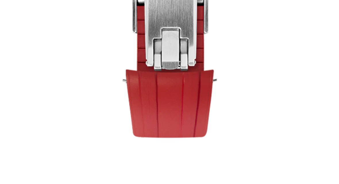 Red CTS Rubber Strap for Tudor BB58 - Image 6