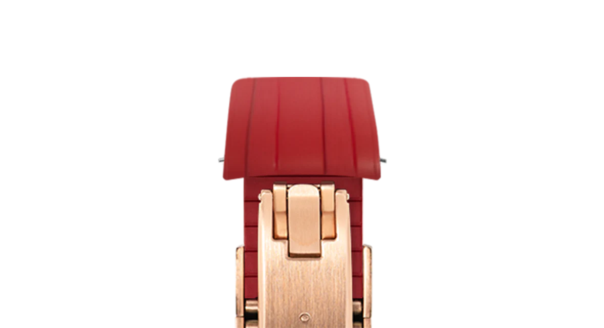 Red CTS Rubber Strap for Tudor BB58 - Image 7