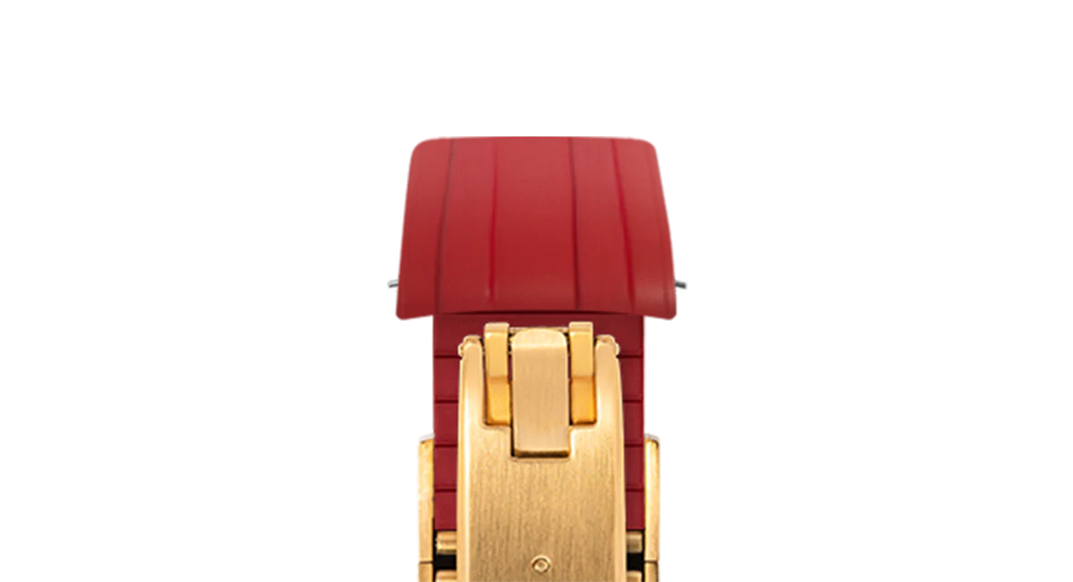 Red CTS Rubber Strap for Tudor BB58 - Image 9
