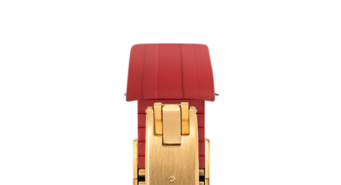 Red CTS Rubber Strap for Tudor Pelagos 39 - Image 10