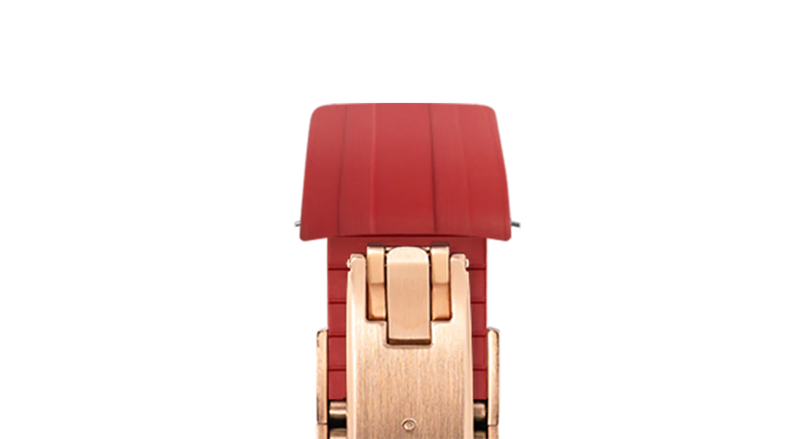 Red CTS Rubber Strap for Tudor Pelagos 39 - Image 8