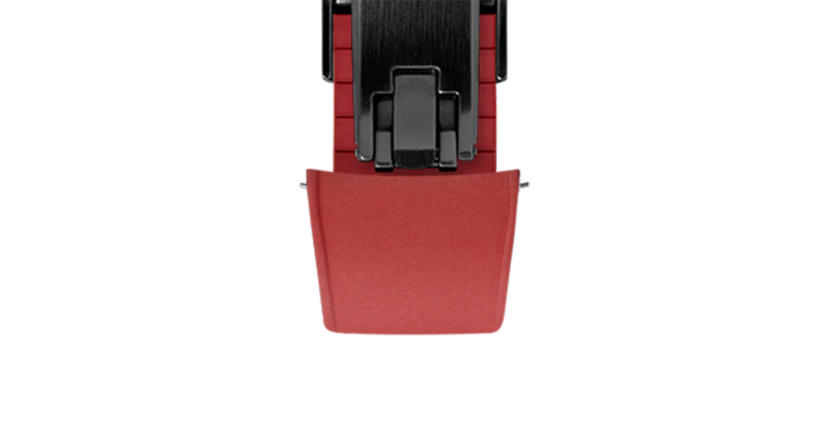 Red Curved CTS Rubber Strap - Image 13