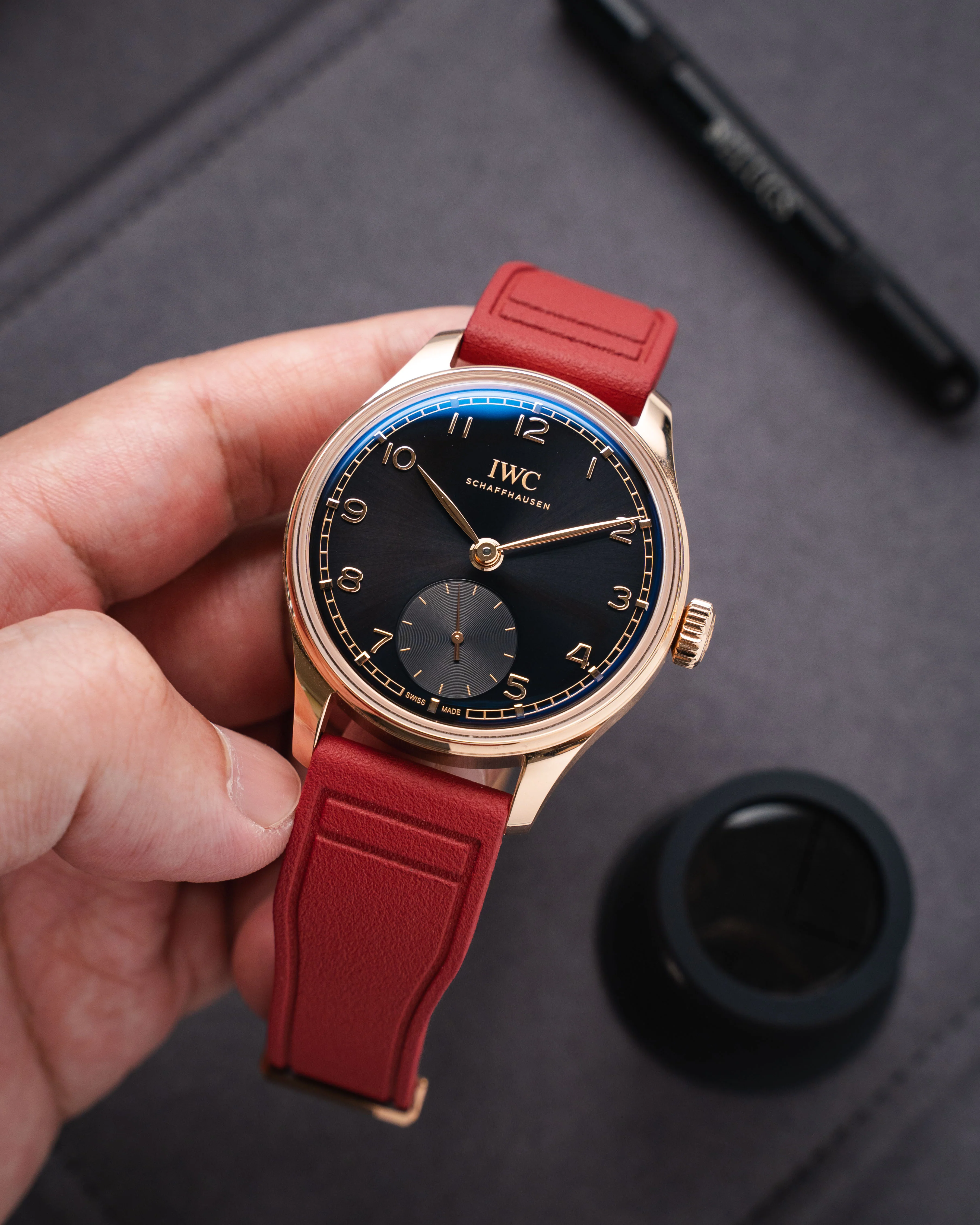 Red Pilot CTS Rubber Strap - Image 7