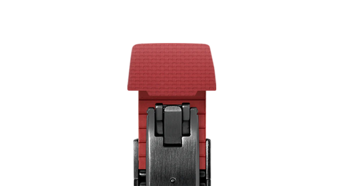 Red Sailcloth CTS Rubber Strap for Atelier Wen Perception - Image 12