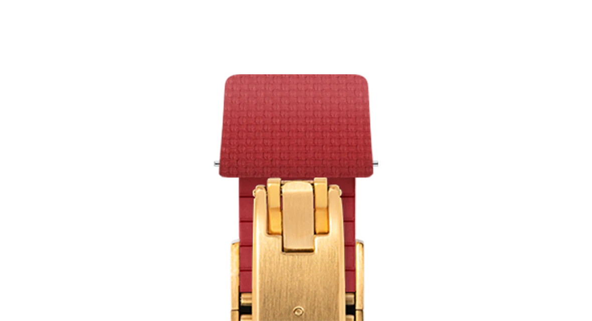 Red Sailcloth CTS Rubber Strap for F.P. Journe Élégante - Image 11