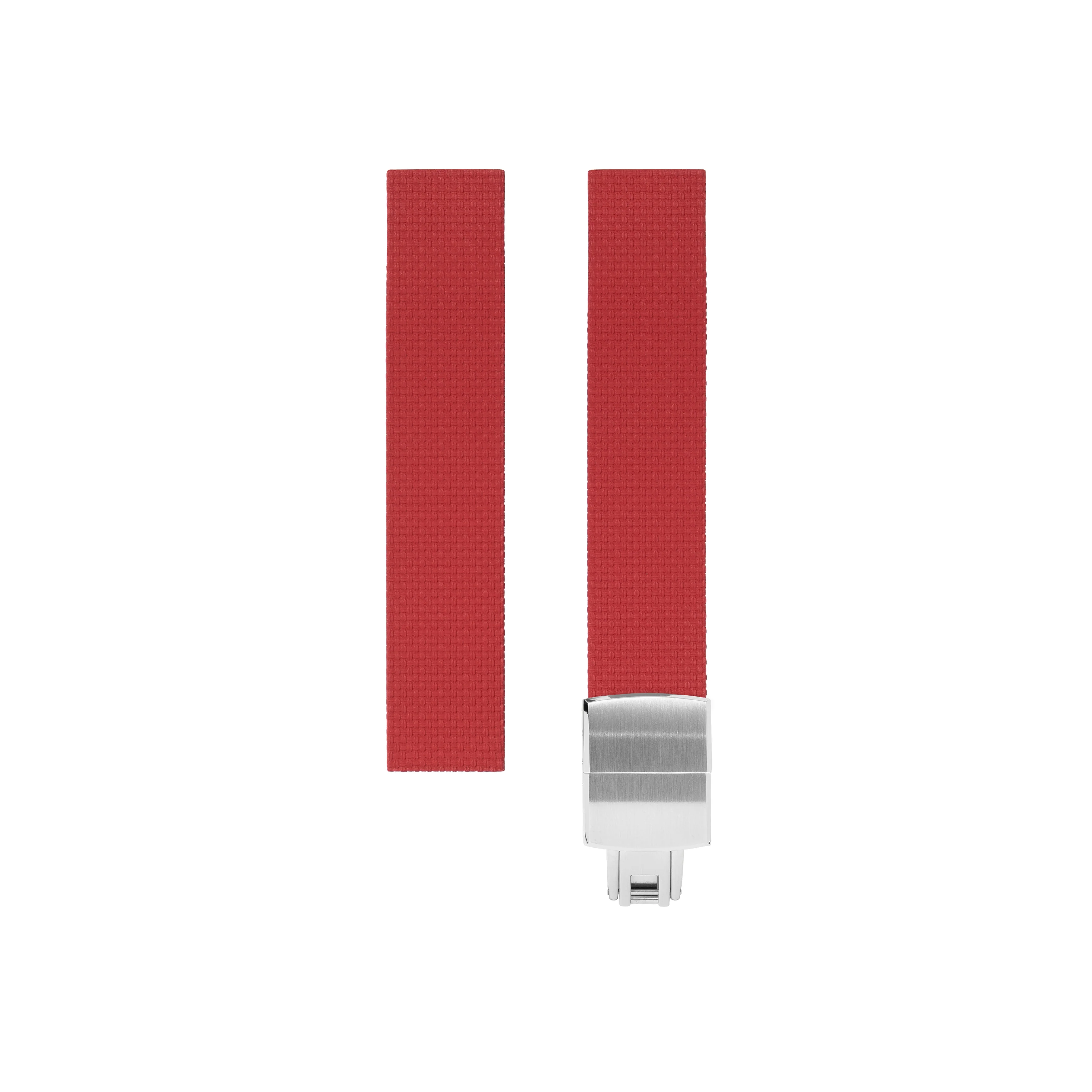 Red Sailcloth CTS Rubber Strap for F.P. Journe Élégante - Image 6