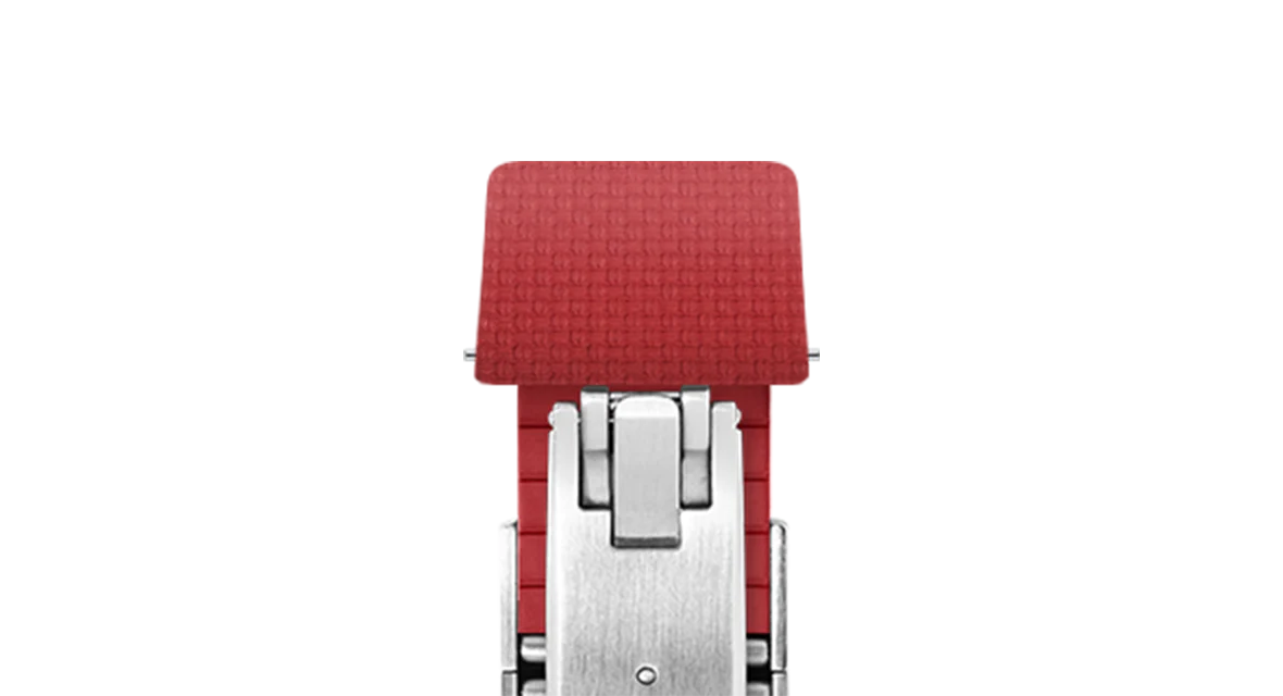 Red Sailcloth CTS Rubber Strap for F.P. Journe Élégante - Image 7