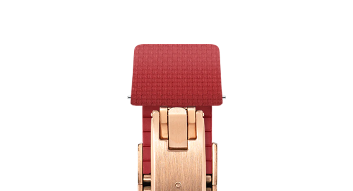 Red Sailcloth CTS Rubber Strap for F.P. Journe Élégante - Image 9