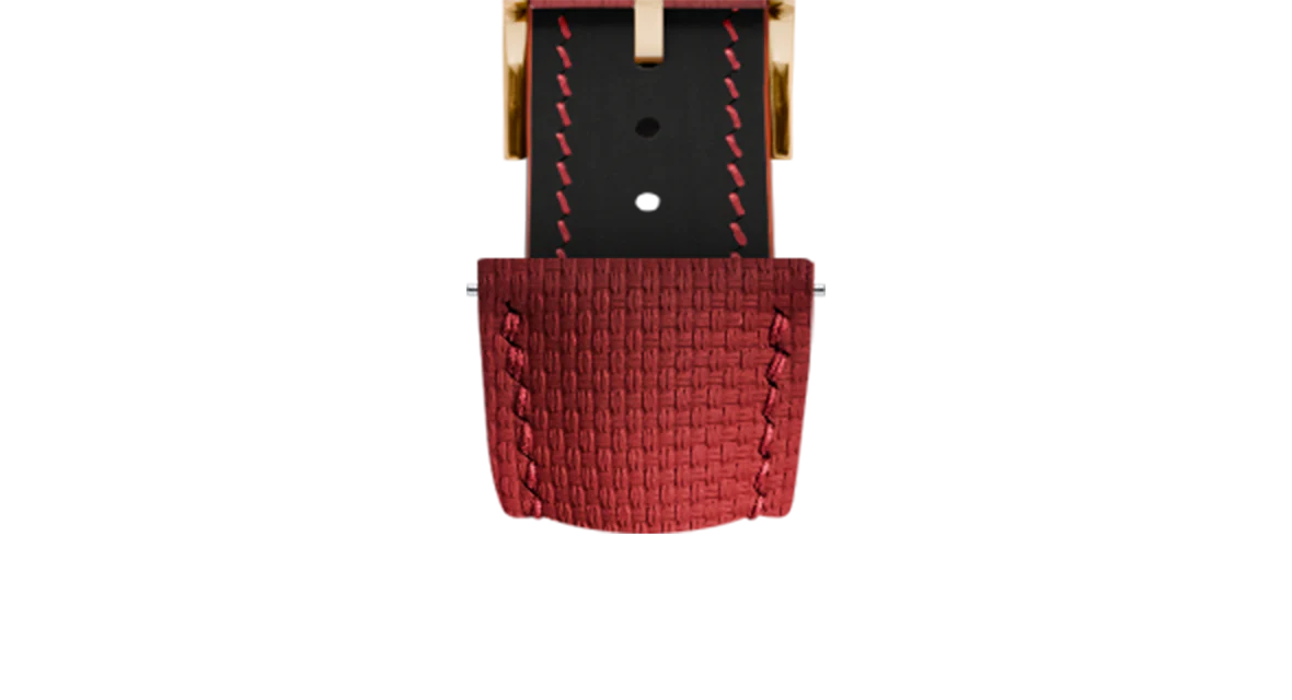 Red Sailcloth Signature Strap - Image 10