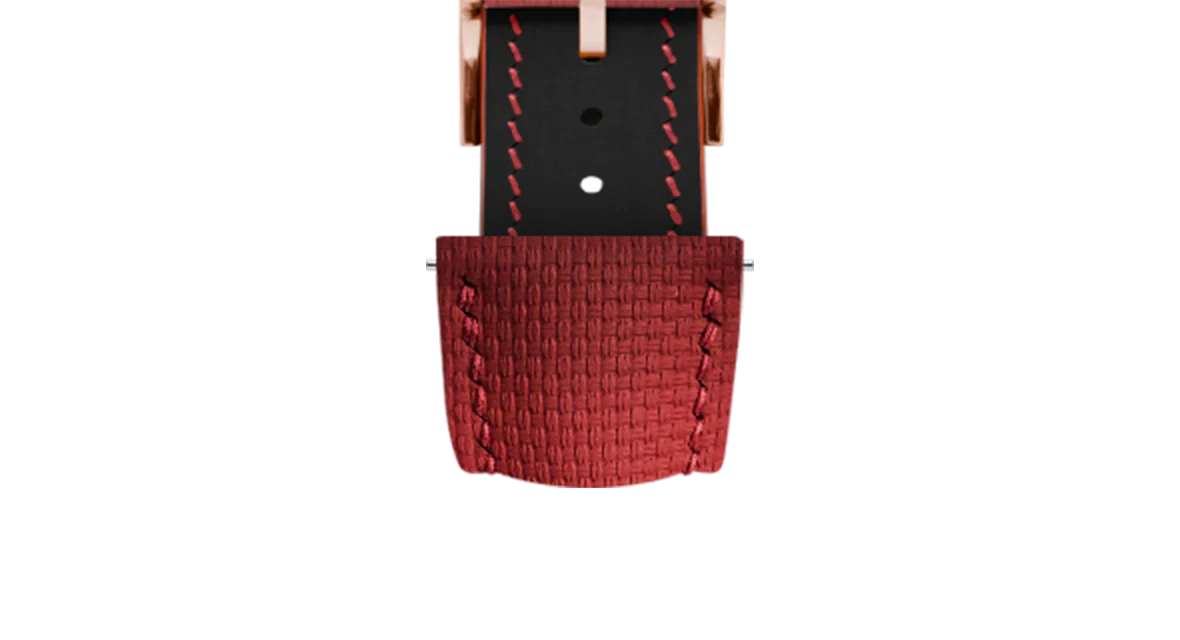 Red Sailcloth Signature Strap - Image 8