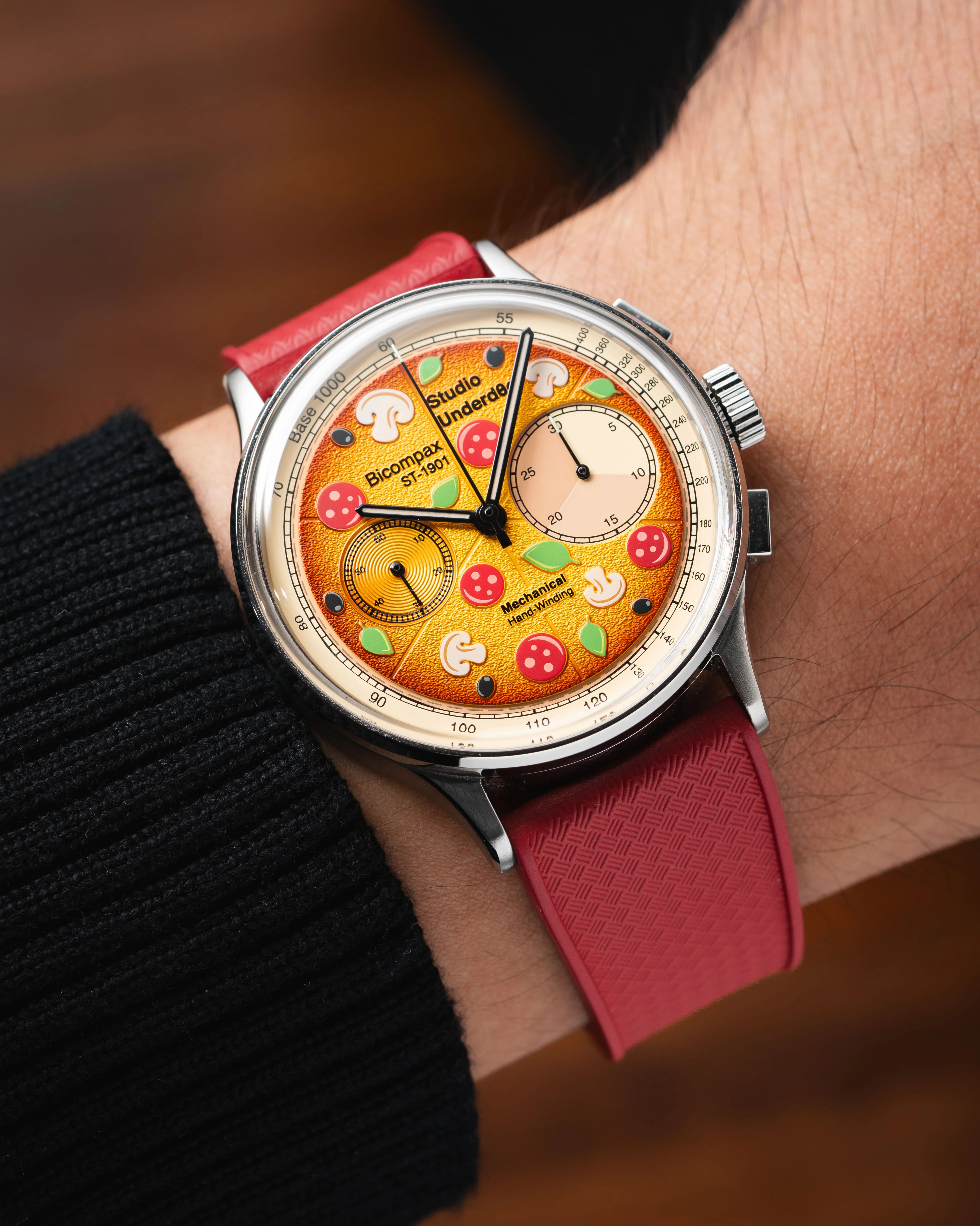 Red Tropical CTS Rubber Strap - Image 10