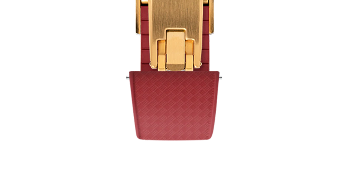 Red Tropical CTS Rubber Strap - Image 16