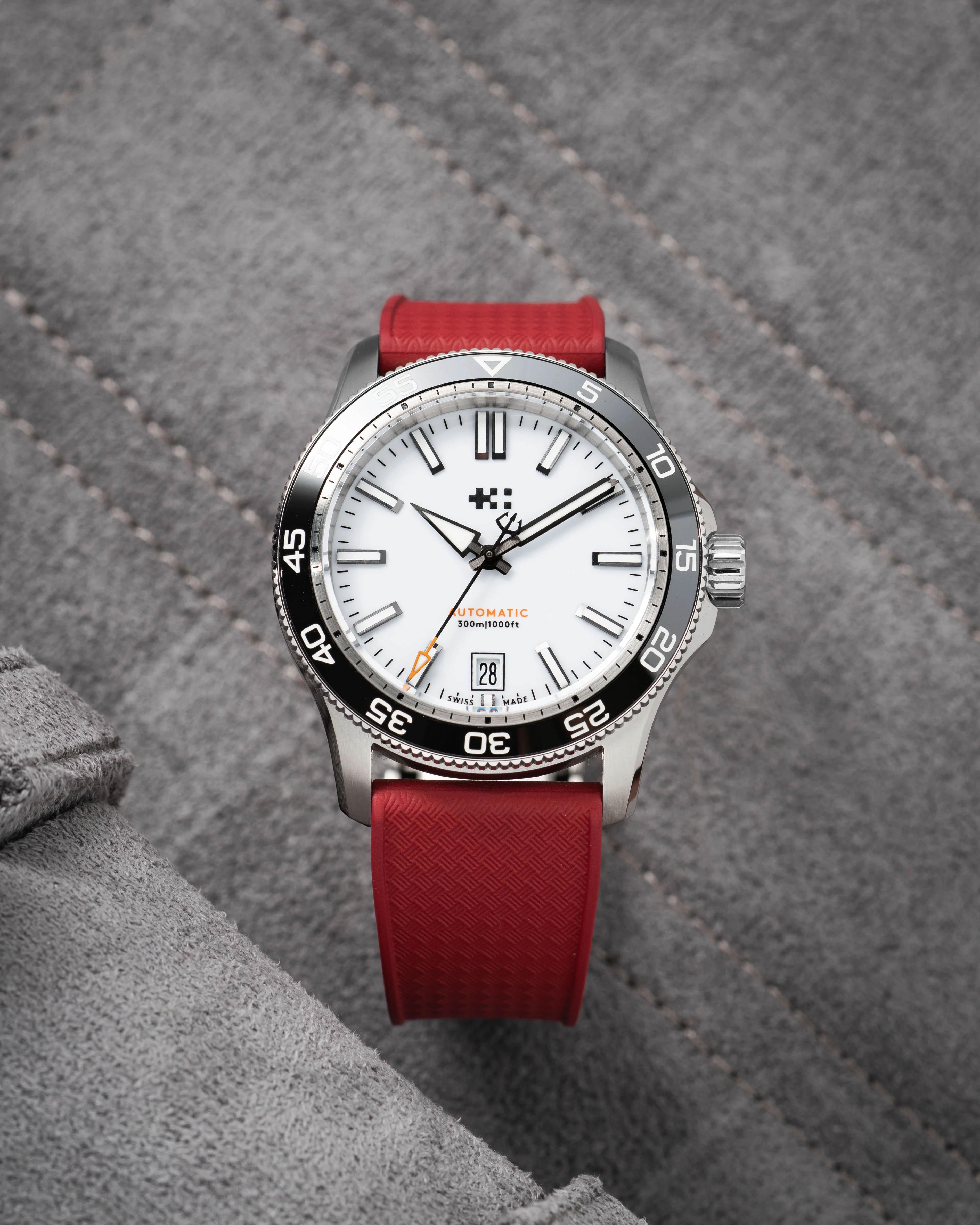 Red Tropical CTS Rubber Strap - Image 4