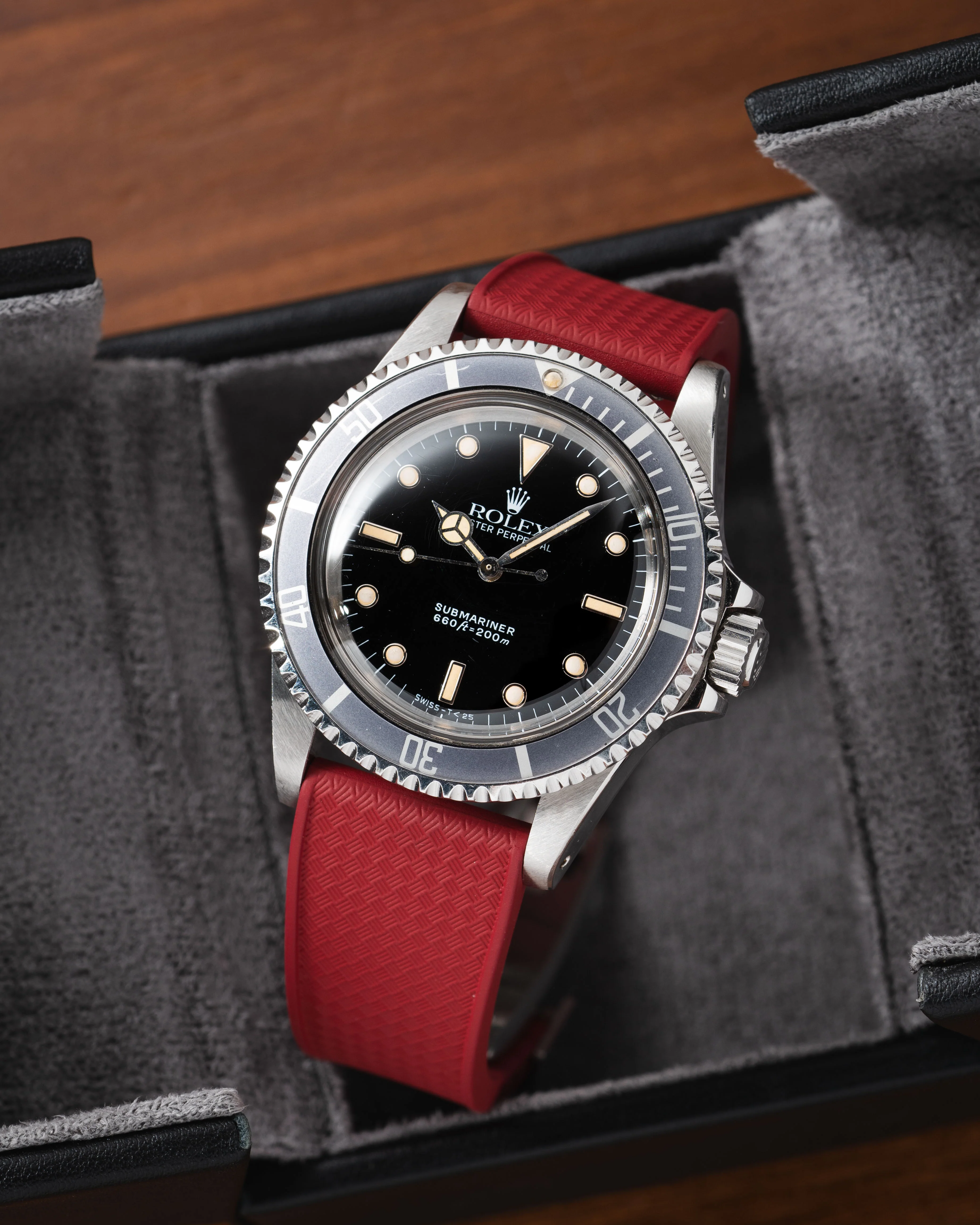 Red Tropical CTS Rubber Strap - Image 7