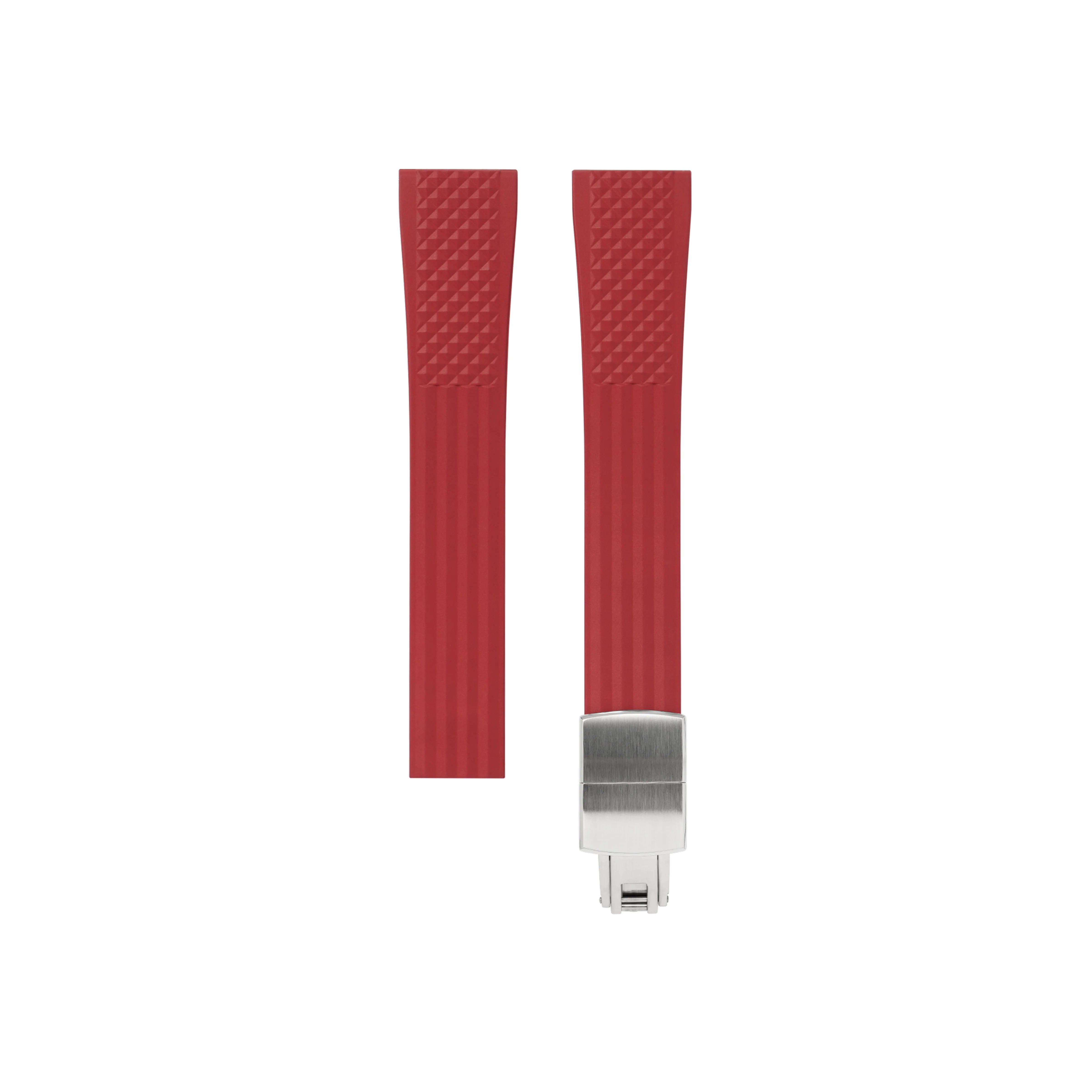 Red Waffle CTS Rubber Strap