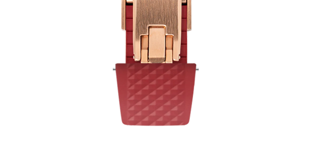 Red Waffle CTS Rubber Strap - Image 10