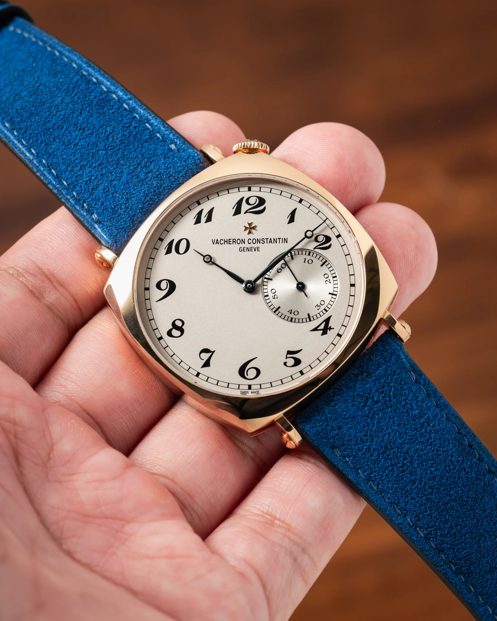 Royal Blue Alcantara Signature Strap - Image 3