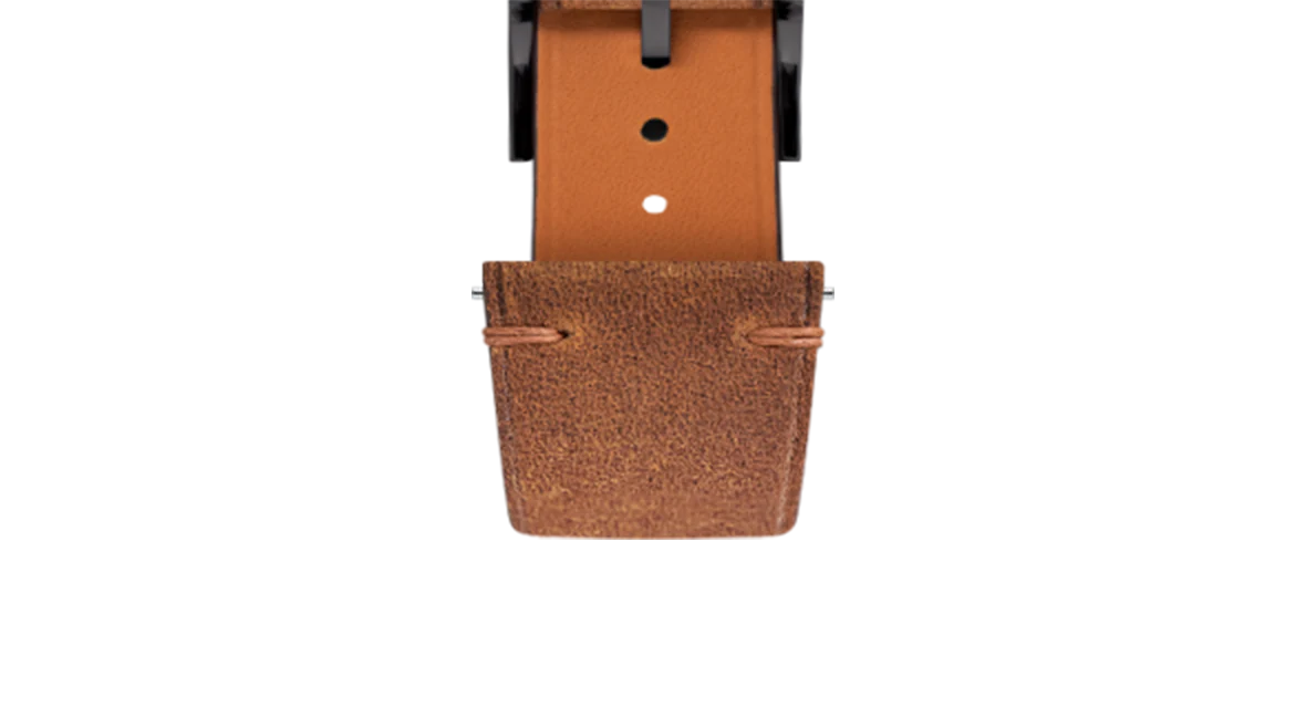Rust Crazy Horse Side-Stitch Strap - Image 11