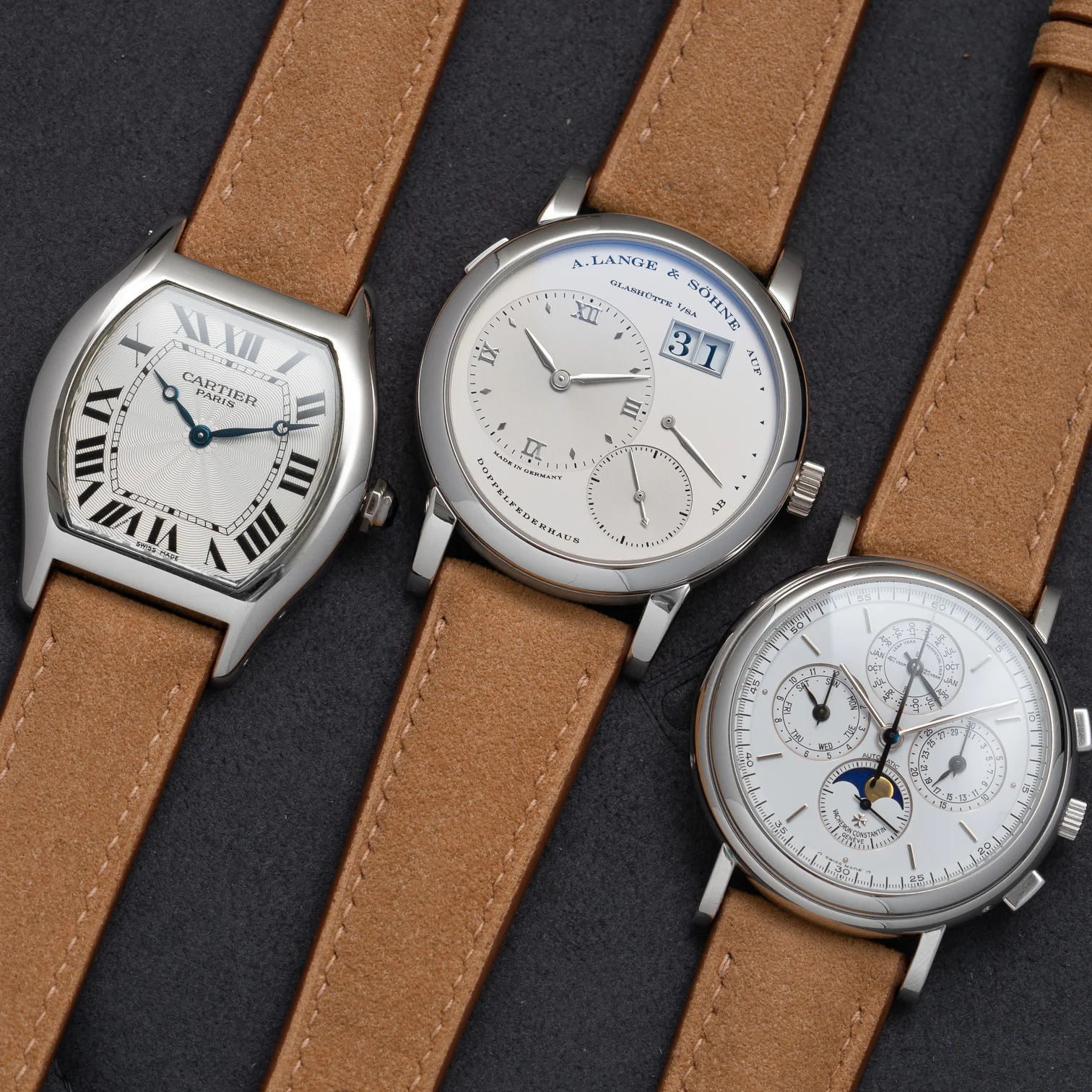 Sand Alcantara Signature Strap - Image 3