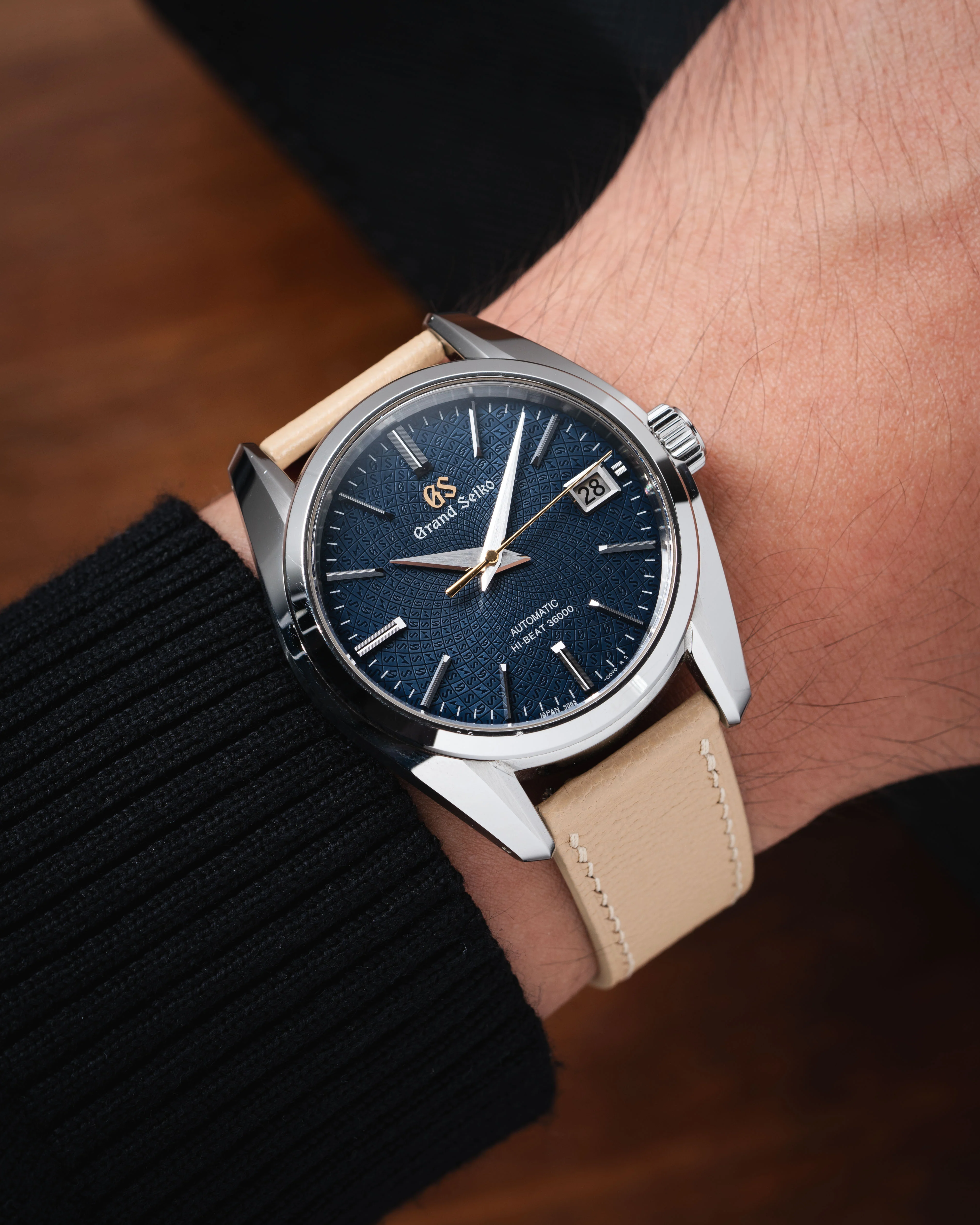 Sand Chevre Slim Strap - Image 2