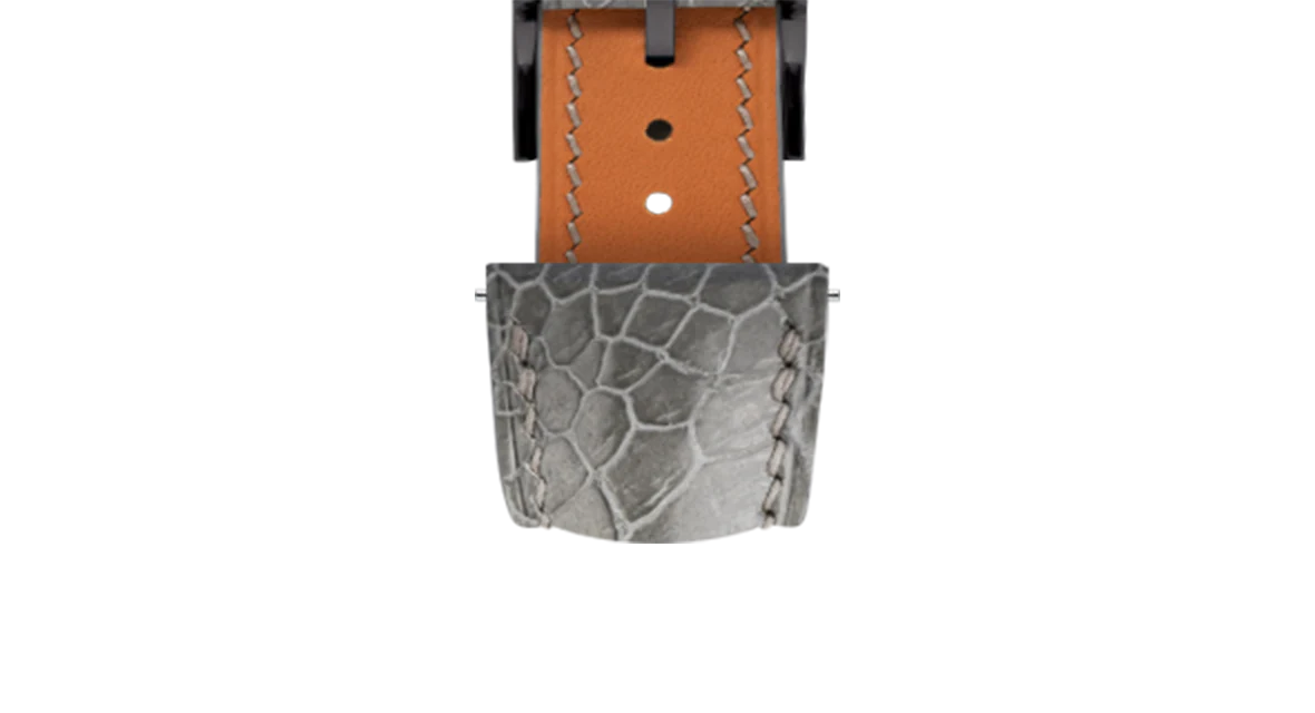Serpentine Ostrich Leg Signature Strap - Image 10