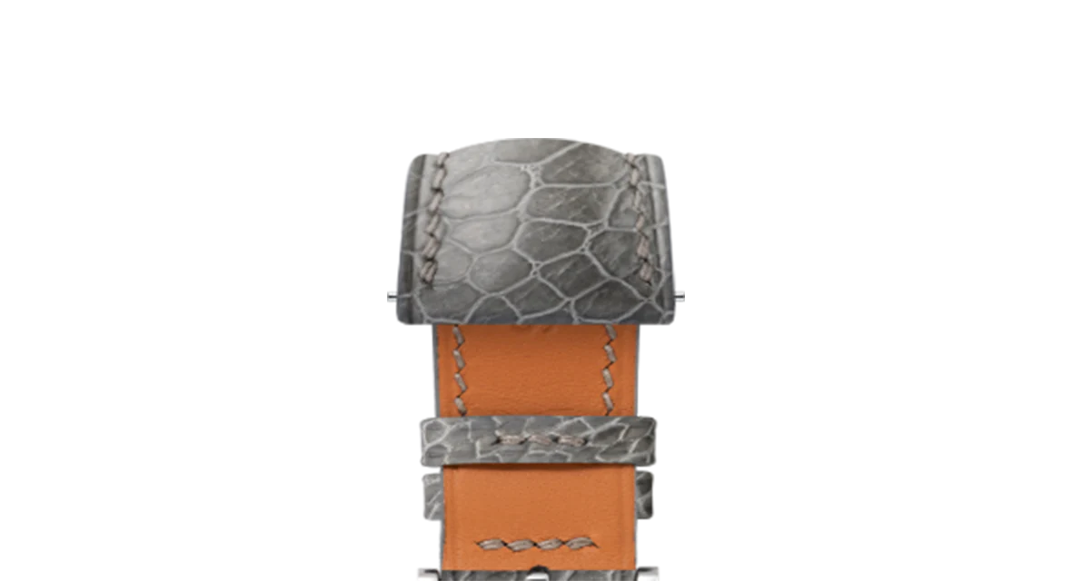 Serpentine Ostrich Leg Signature Strap - Image 3