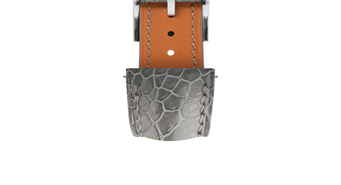 Serpentine Ostrich Leg Signature Strap - Image 4