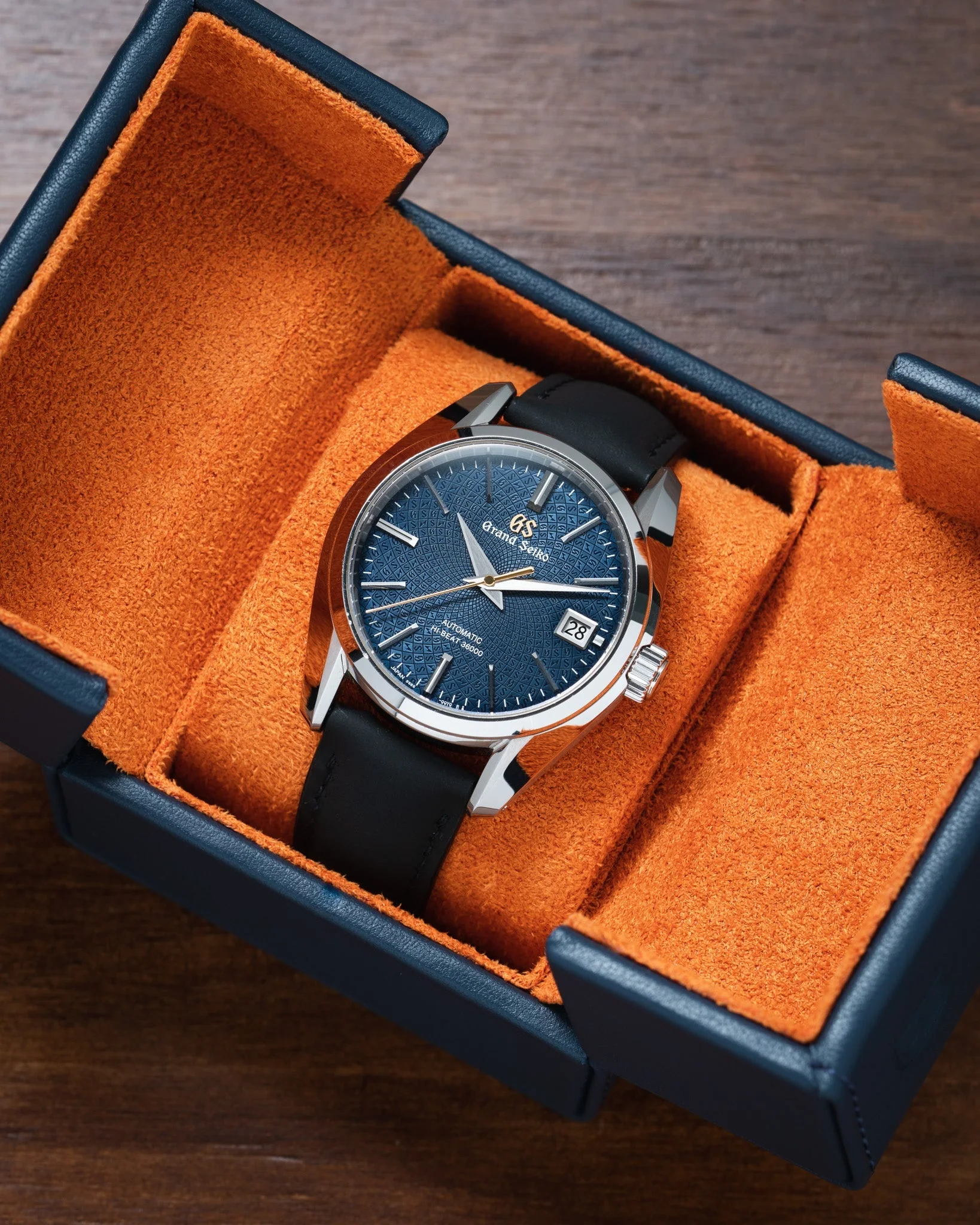 Snap Box - Navy/Orange - Image 3
