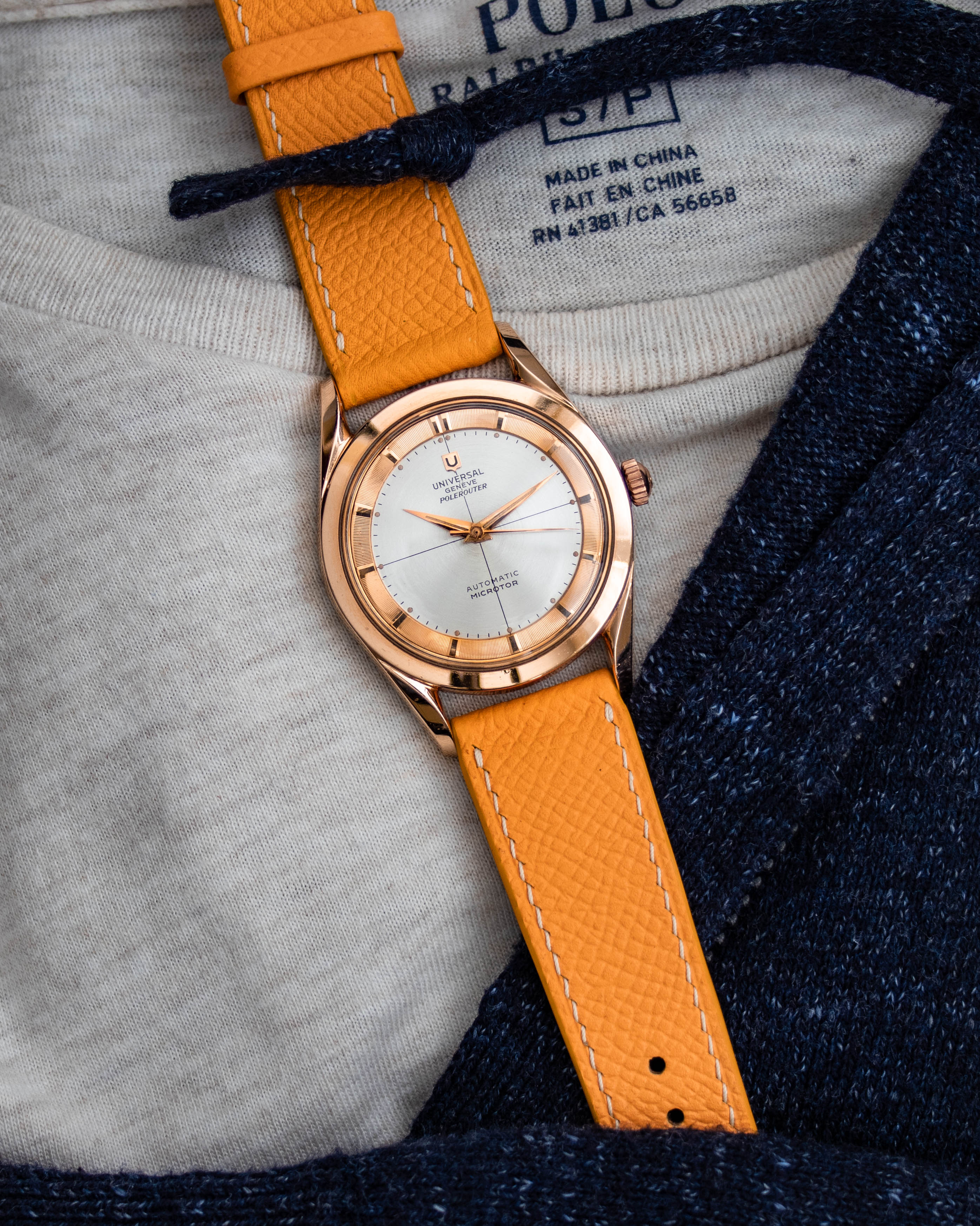 Overstock: Sun Yellow Epsom Slim Strap - Image 3